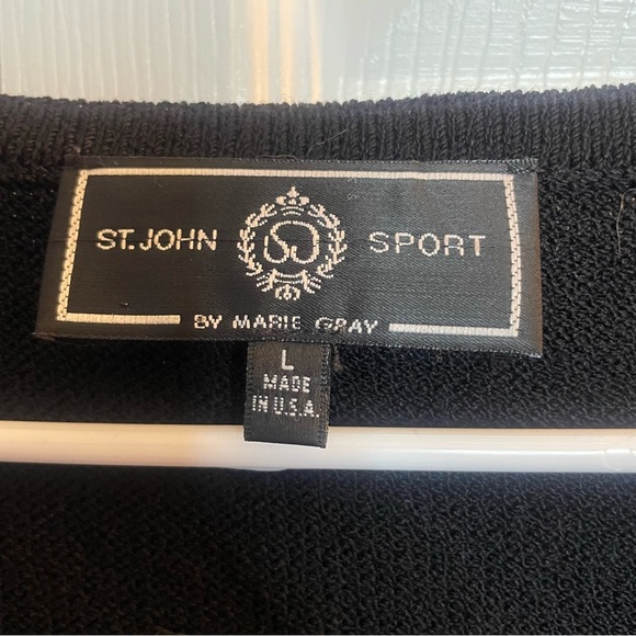 St. John Sport Wool Blend Top Large - Picture 4 of 6